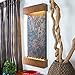 Nojoqui Falls Lightweight Large Wall Fountain w Indian Raja Slate (Patina Copper