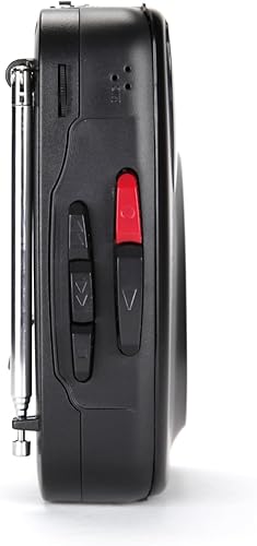 Miniatura 4 de Emerson Reproductor de casete portátil y grabadora con radio AMFM