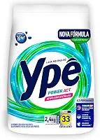 Ypê Lava Roupas em Pó Power Act 2,4Kg (Sachê)