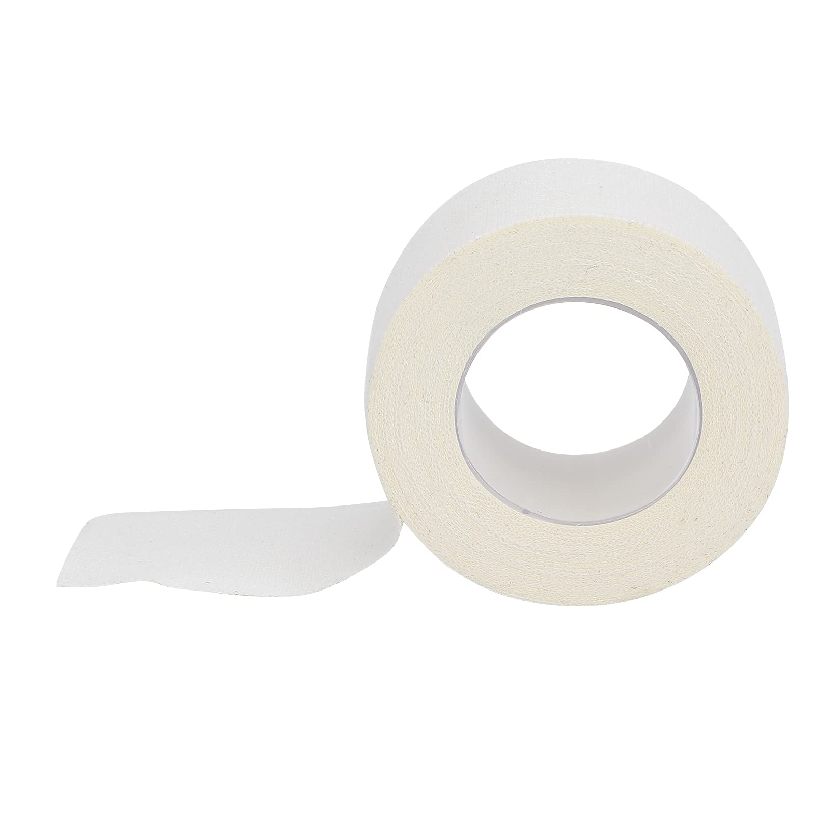 Nastro di Fissaggio del Catetere in Garza 16,4 Piedi, Benda Adesiva Avvolgente per Medicazione delle Ferite, Affidabile e Conveniente, Ampia Applicazione (Bianco 2,5 cm * 5 m