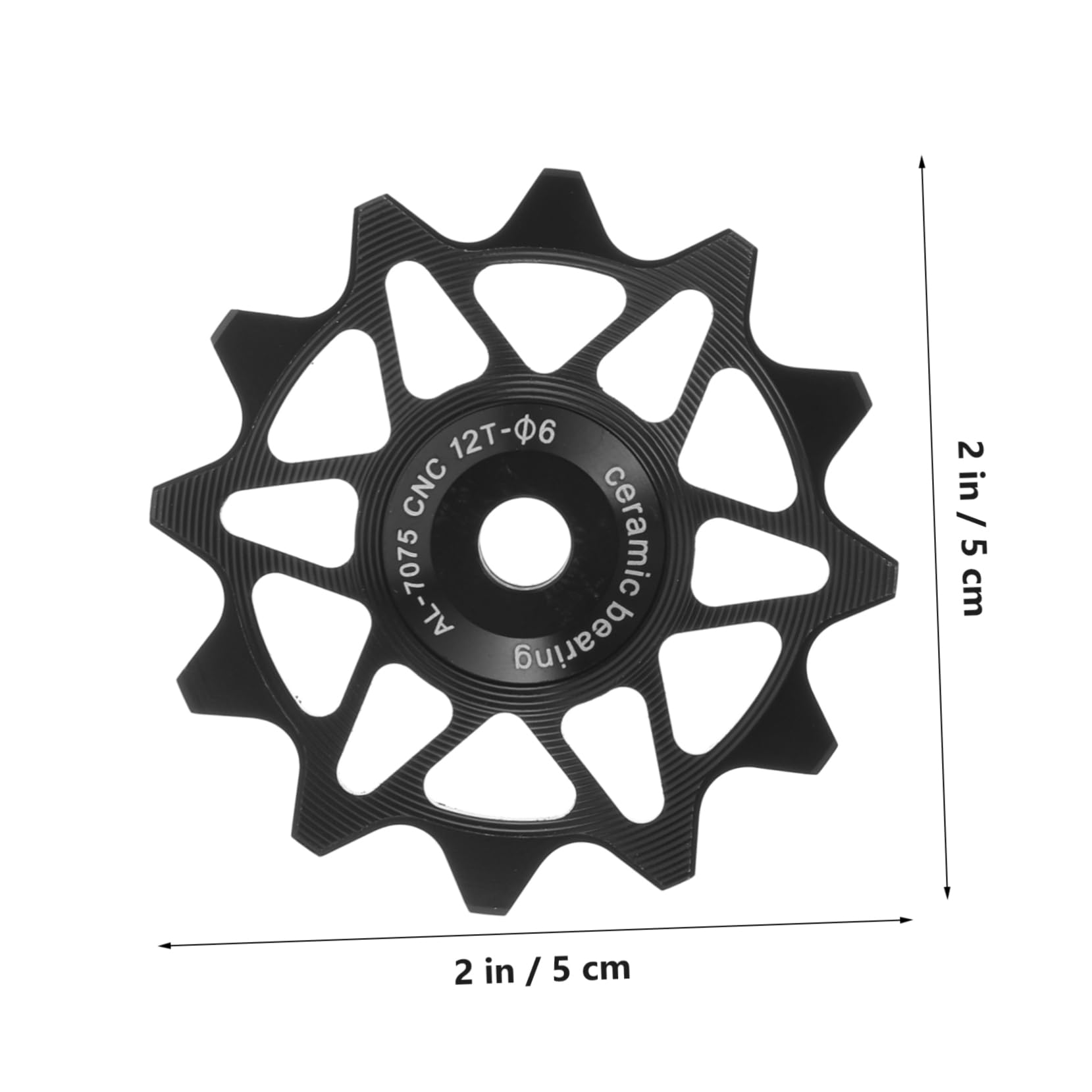 balacoo Bike Derailleur Pulley Bicycle Rear Derailleur Wheel Bike Accessory 12t-14t Guide Wheel