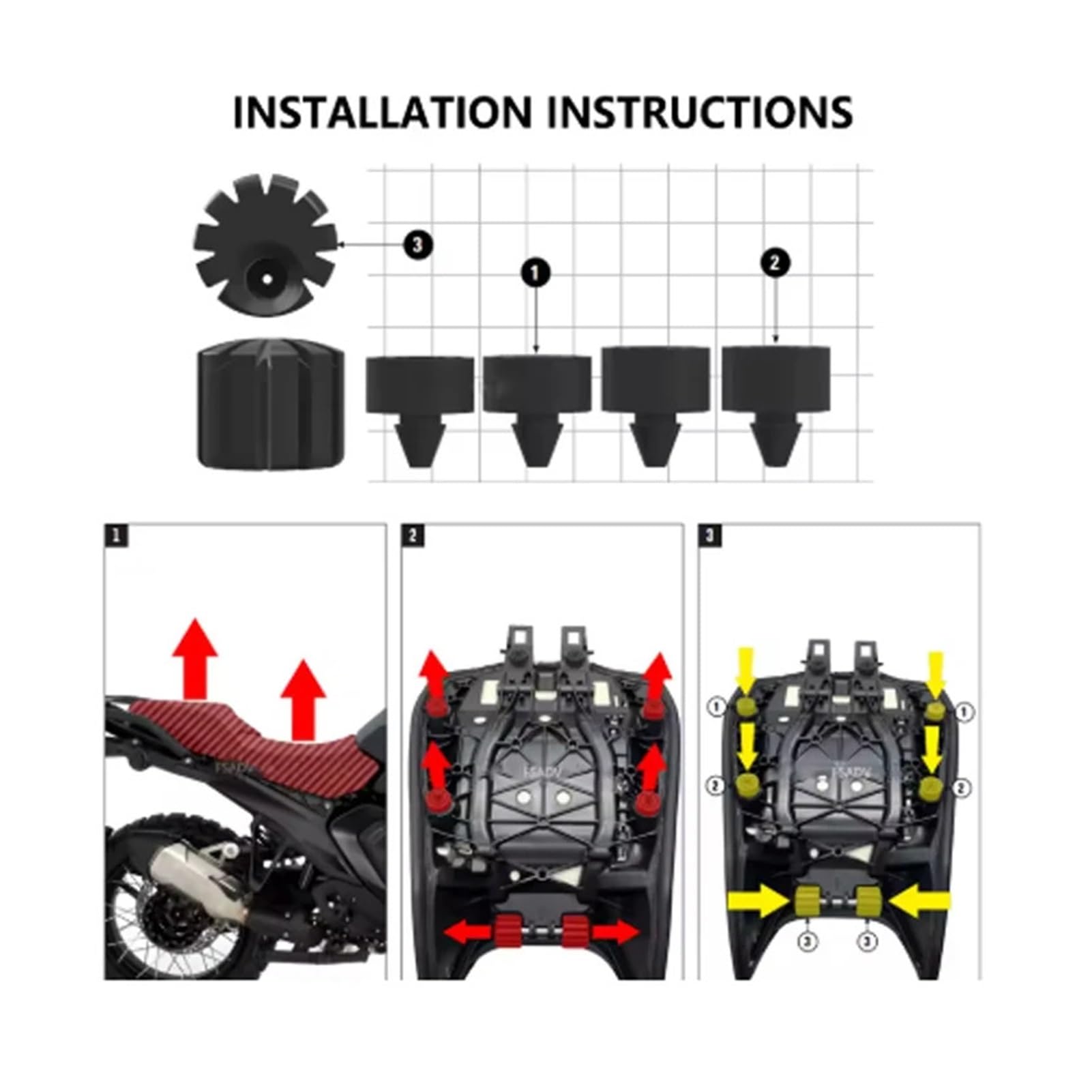 Yuegu Compatible Avec R1300GS Adventure R 1300 GS R1300 GS