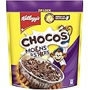 Kellogg's Chocos Moons & Stars, With Whole Grain, Source Of Fibre, High In Calcium & Protein, With 10 Essential Vitamins & Mi
