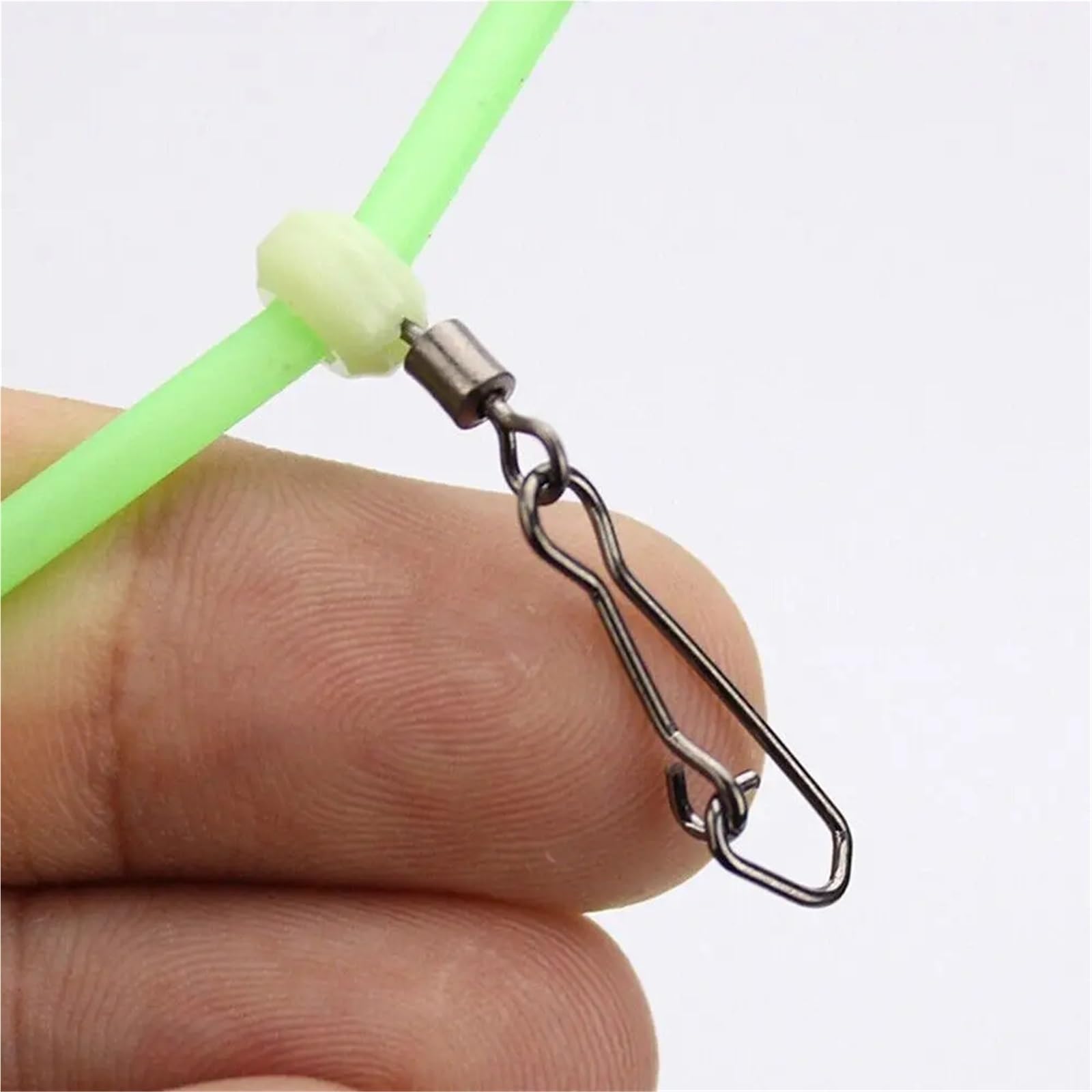 Angel-Anti-Verwicklungs-Boom-Röhre 50Pcs Leucht Angeln Rohr Balance Halterung Anti Verwicklung Boom Mit Platinen Snap Wirbel