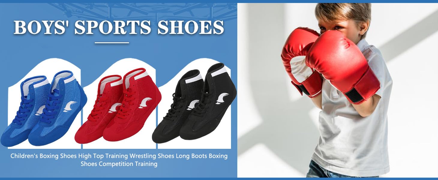 Zapatos de boxeo para niños, entrenamiento competición, 37