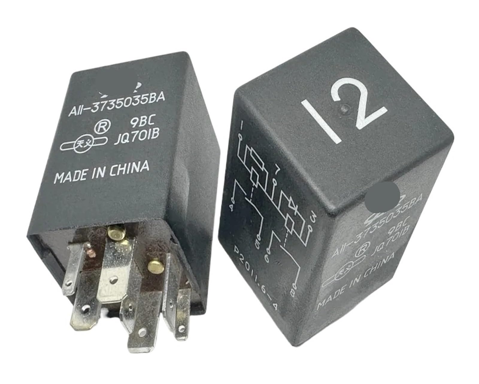 Relé A11-3735035BA solucionador de fallos en encendido con base de 7 pines 2