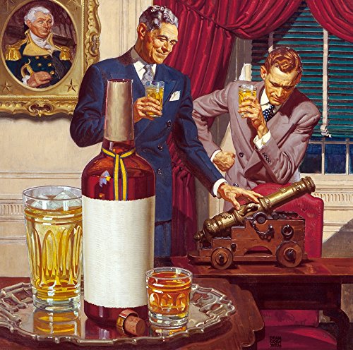 The Heritage that is Philadelphia Philadelphia Blended Whiskey advertisement 1943 Dean Cornwell (1892-1960) Poster Print by Dean Cornwell (18 x 24)