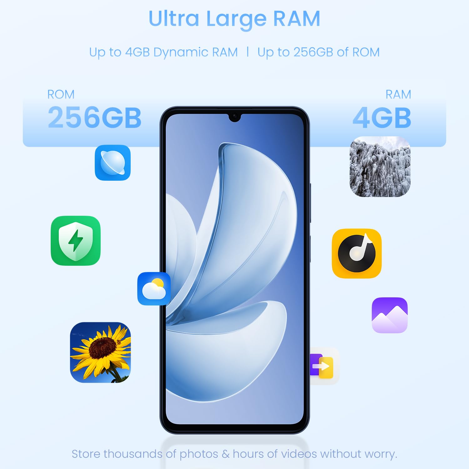 realme Note 70T Smartphone 4GB+256GB Black - Dettaglio
