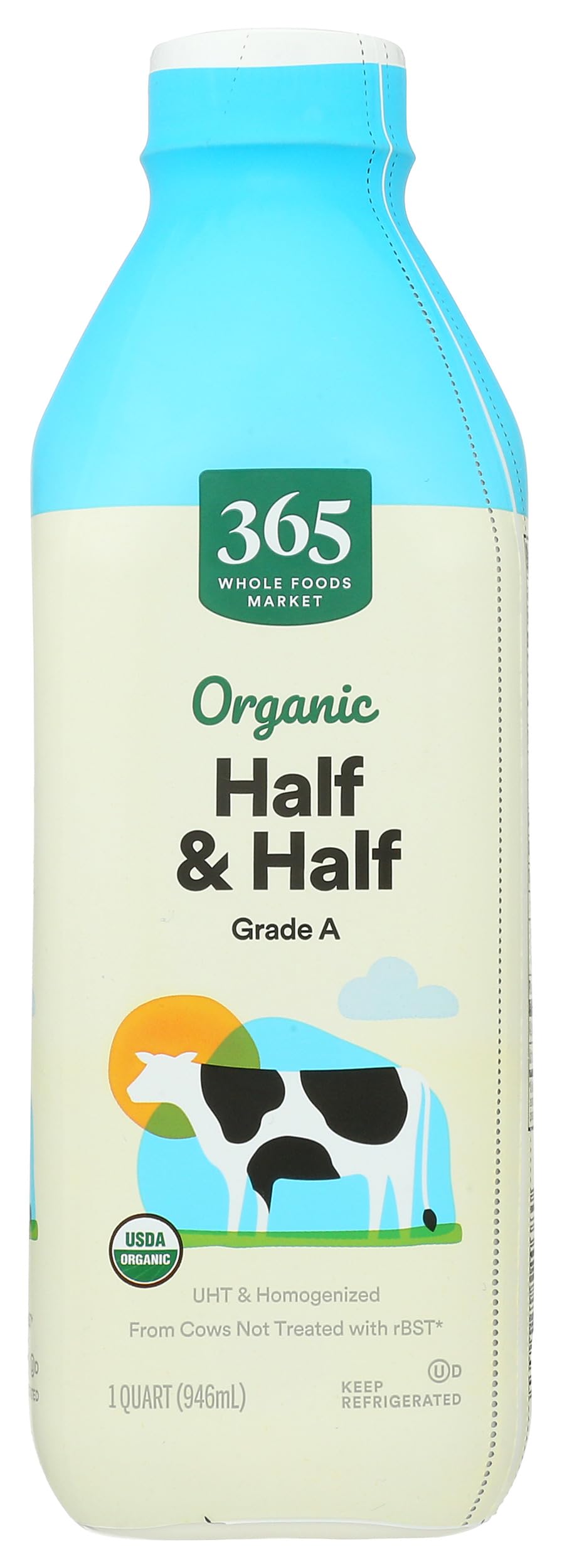 365 by Whole Foods Market Organic Half and Half 1 QT — view 5
