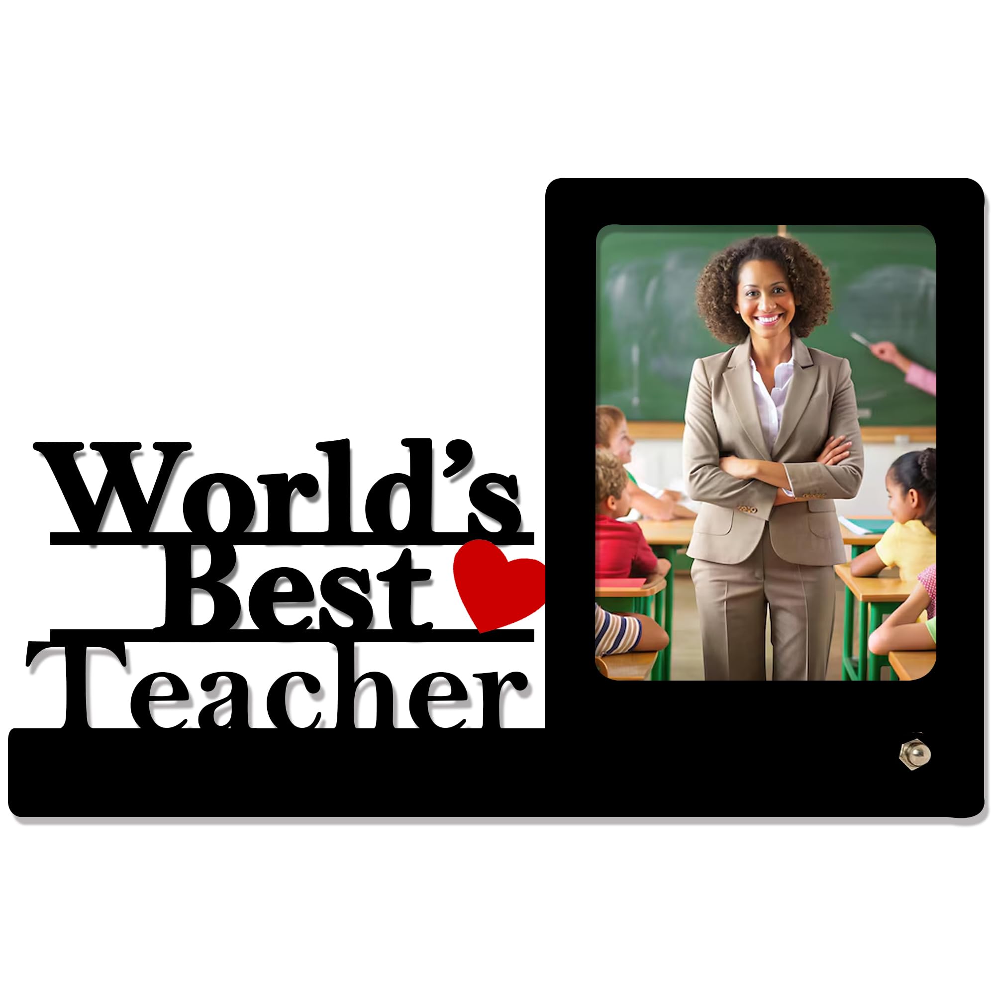 FanXplore Gift for Teacher I Happy Teacher's Day Customized Printed Photo Frame Table Top I Teachers Day Gift for Madam Gift for Sir, Madam, Professor, Mam, Mentor (Desgion 1)