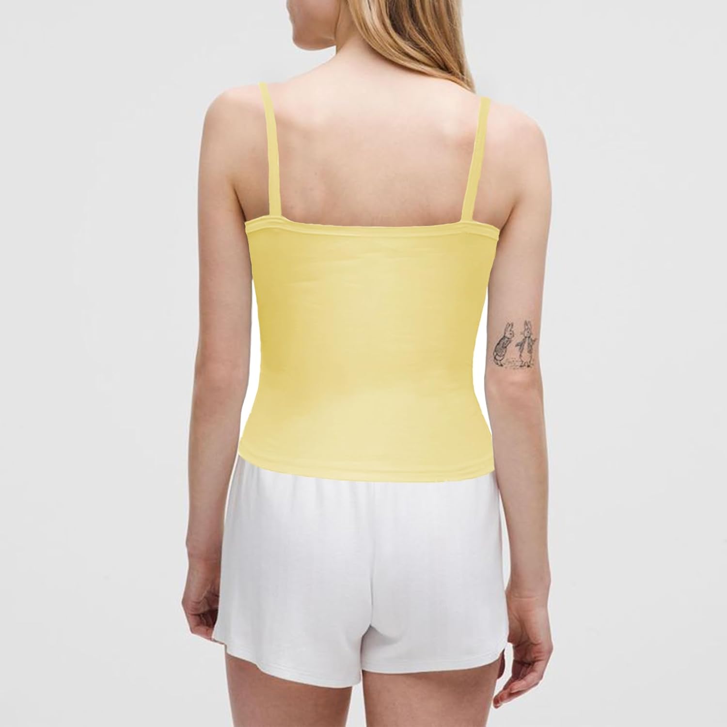 Women Y2k Floral Tank Tops Spaghetti Strap Slim Fit Hibiscus Flower Cami Top Summer Going Out Camisoles - Image 5