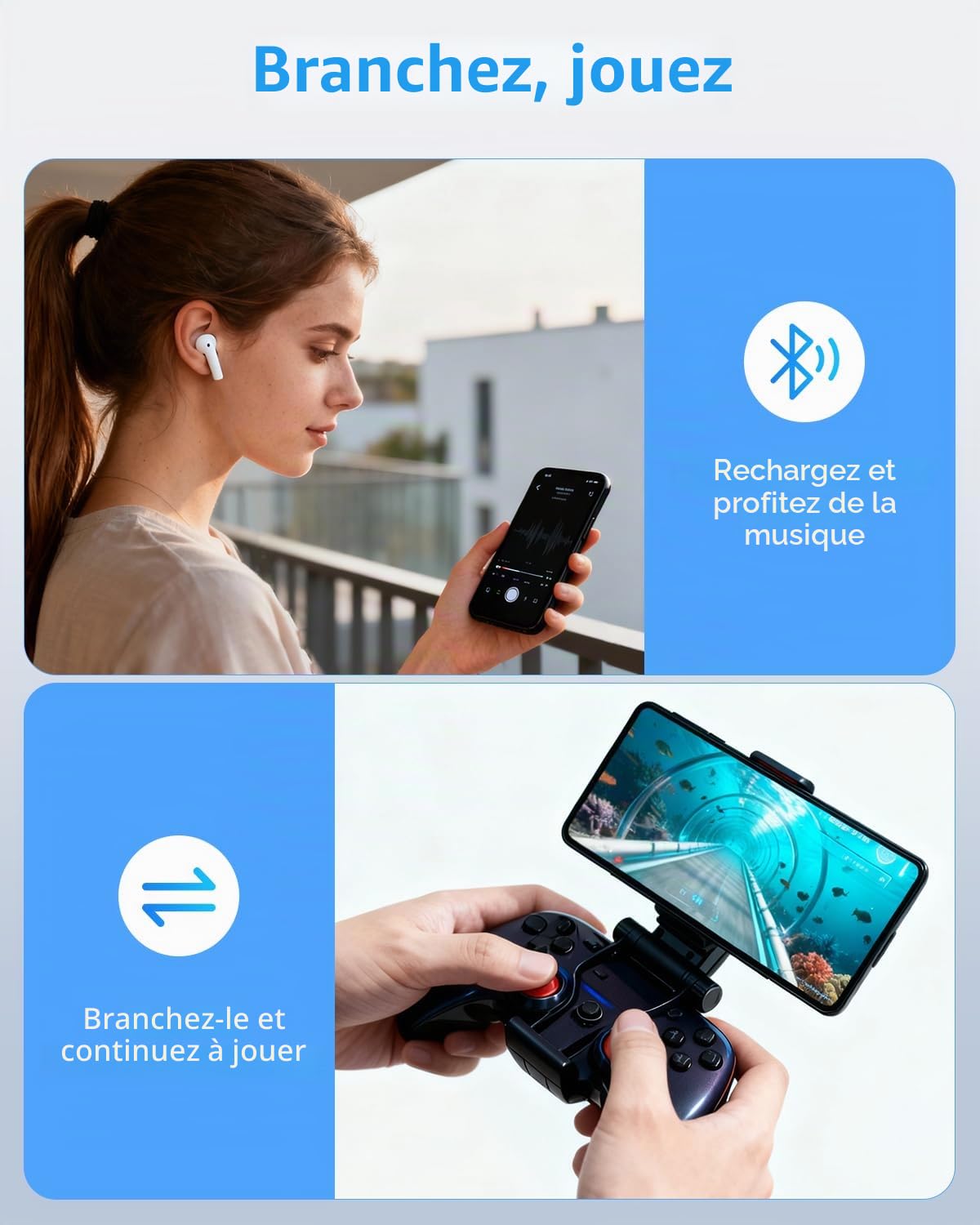 Coque Batterie pour Samsung Galaxy S23 Ultra 15000mAh,Étui Batterie Charge Rapide sans Fil Qi Intelligente Portable Coques d'alimentation, Externe Chargeur Rechargeable PowerBank