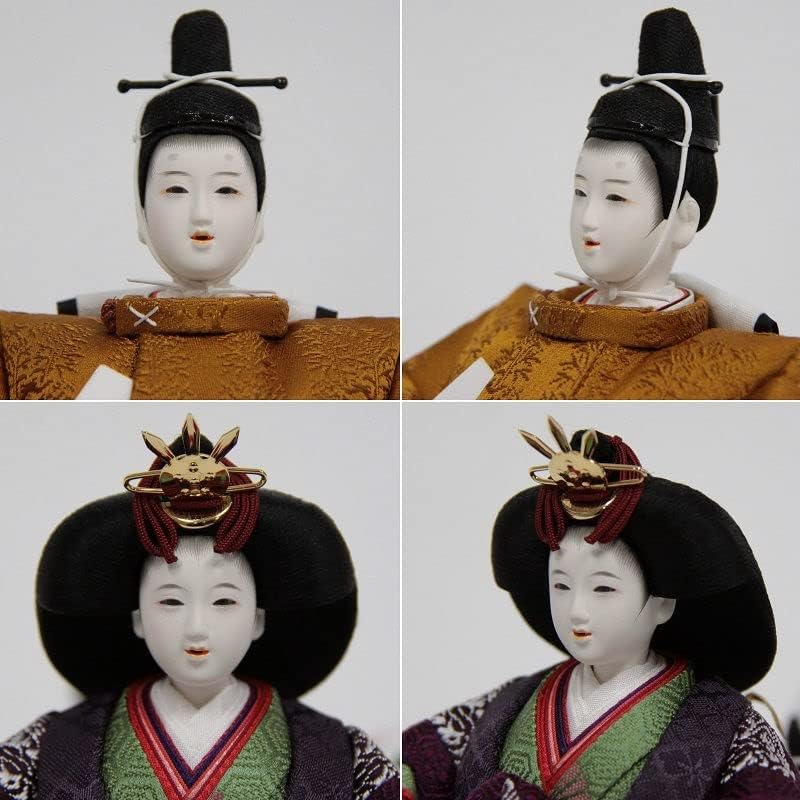 華峰作 柳三寸 正絹西陣織 黄櫨染 二曲一双 金ライン クリアフラワー