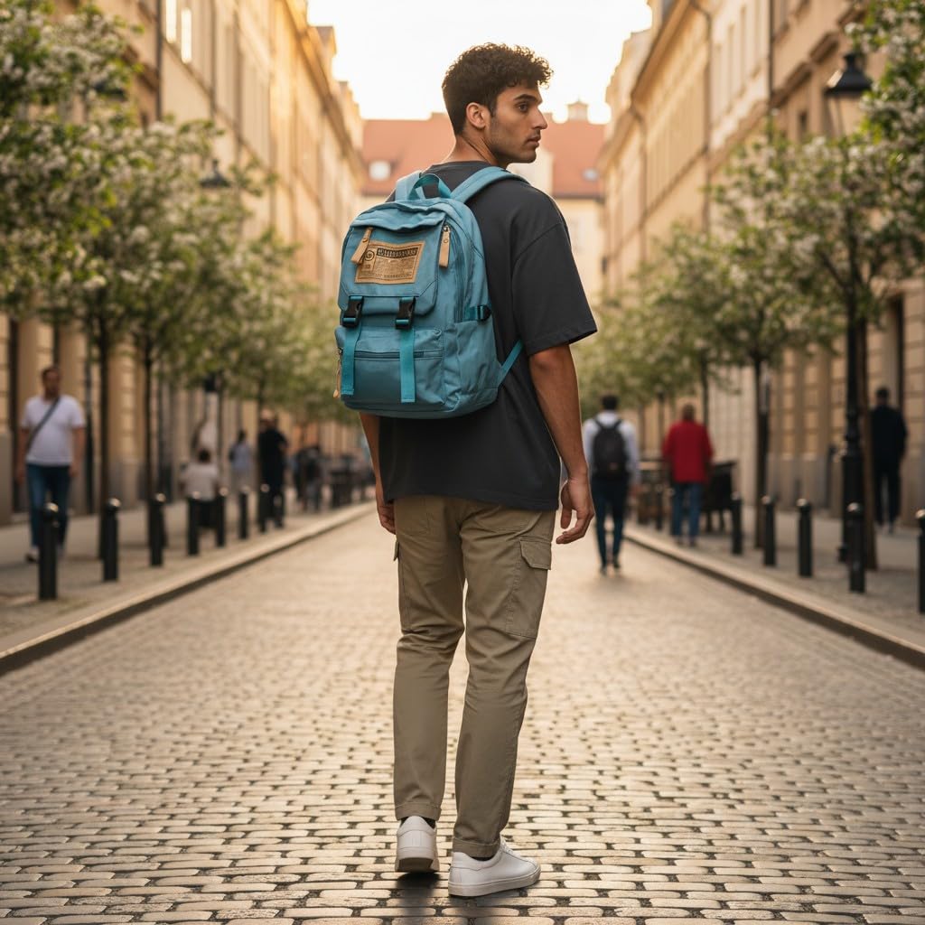 Mochila casual resistente à água para Notebook, Grande, Resistente, para Viagem, Trabalho, Escola em promoção! Veja a oferta e mais achadinhos de Mochilas & Pastas Masculinas 2 Hoje é o melhor dia para comprar Mochila casual resistente à água para Notebook, Grande, Resistente, para Viagem, Trabalho, Escola com aquele preço maroto! Promoção! Aproveite a oferta! 2