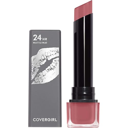 COVERGIRL Exhibitionist Ultra-Matte Lipstick, Stay with Me