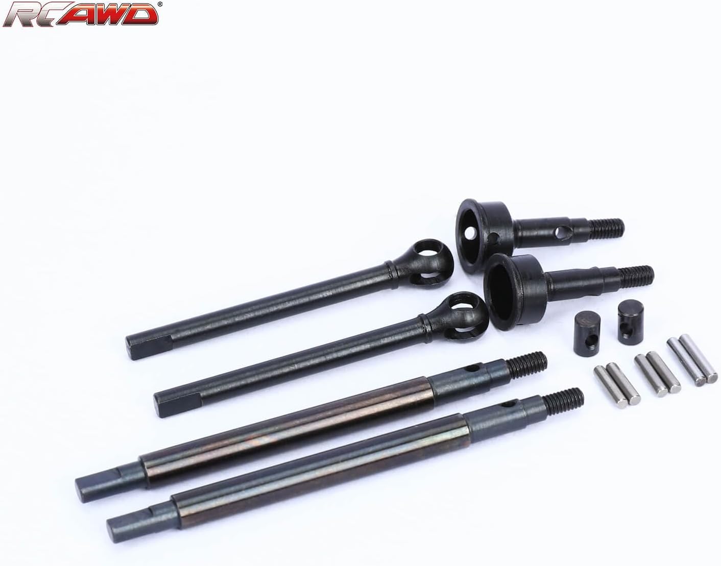 RCAWD for TRAXXAS TRX4M Driveshafts Upgrades,CVD Front & Rear Axleshafts & Stub Axles for Defender & for Bronco,1/18 Parts #9756#97054-1#97074-1