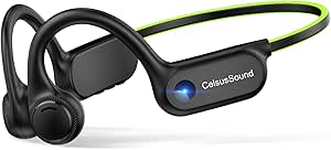 Generic Open Ear Bone Conduction Headphones Bluetooth 5.2, Green asin的图片