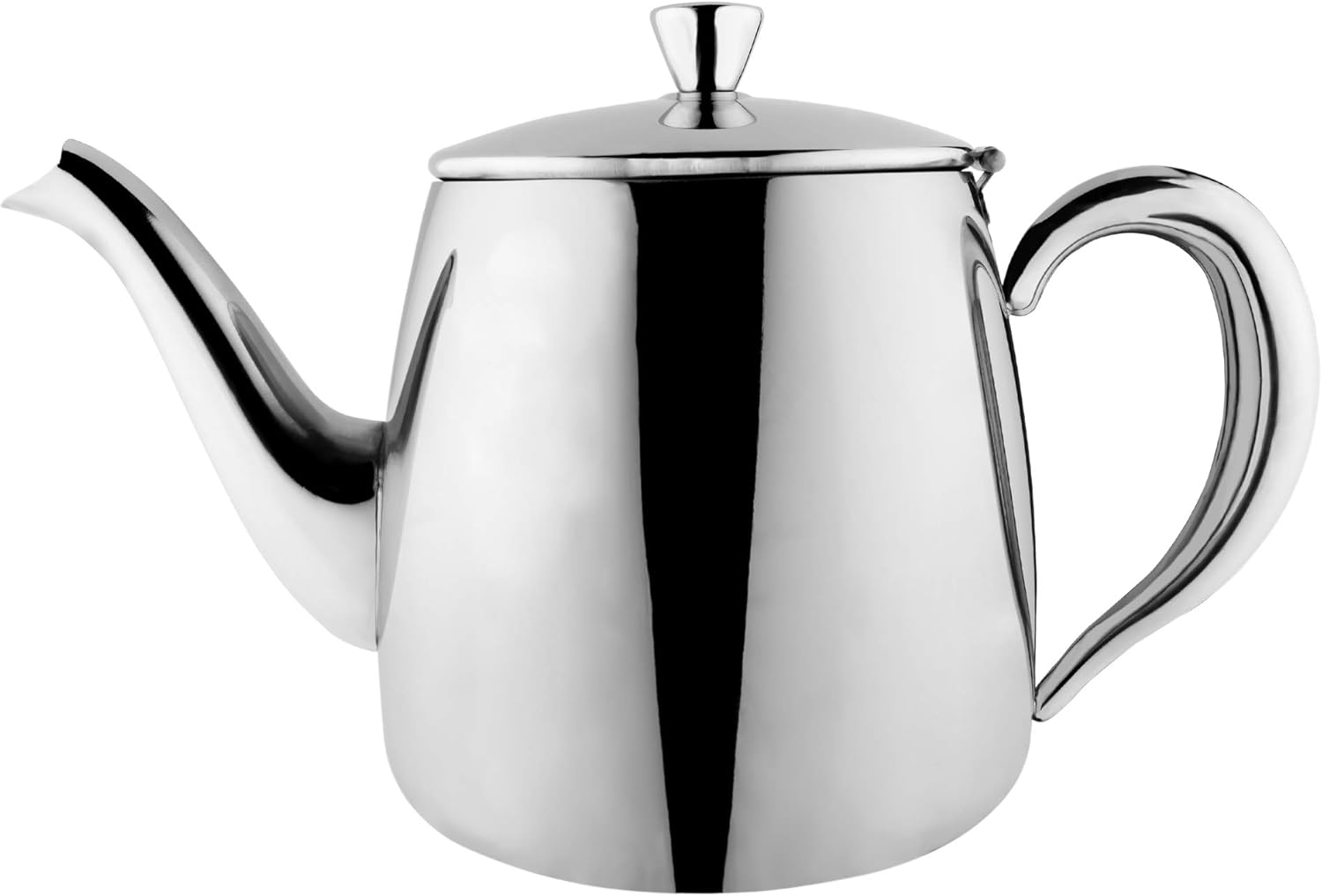 Café Olé PT048 Premium Tea Pot, 18/10 Stainless Steel