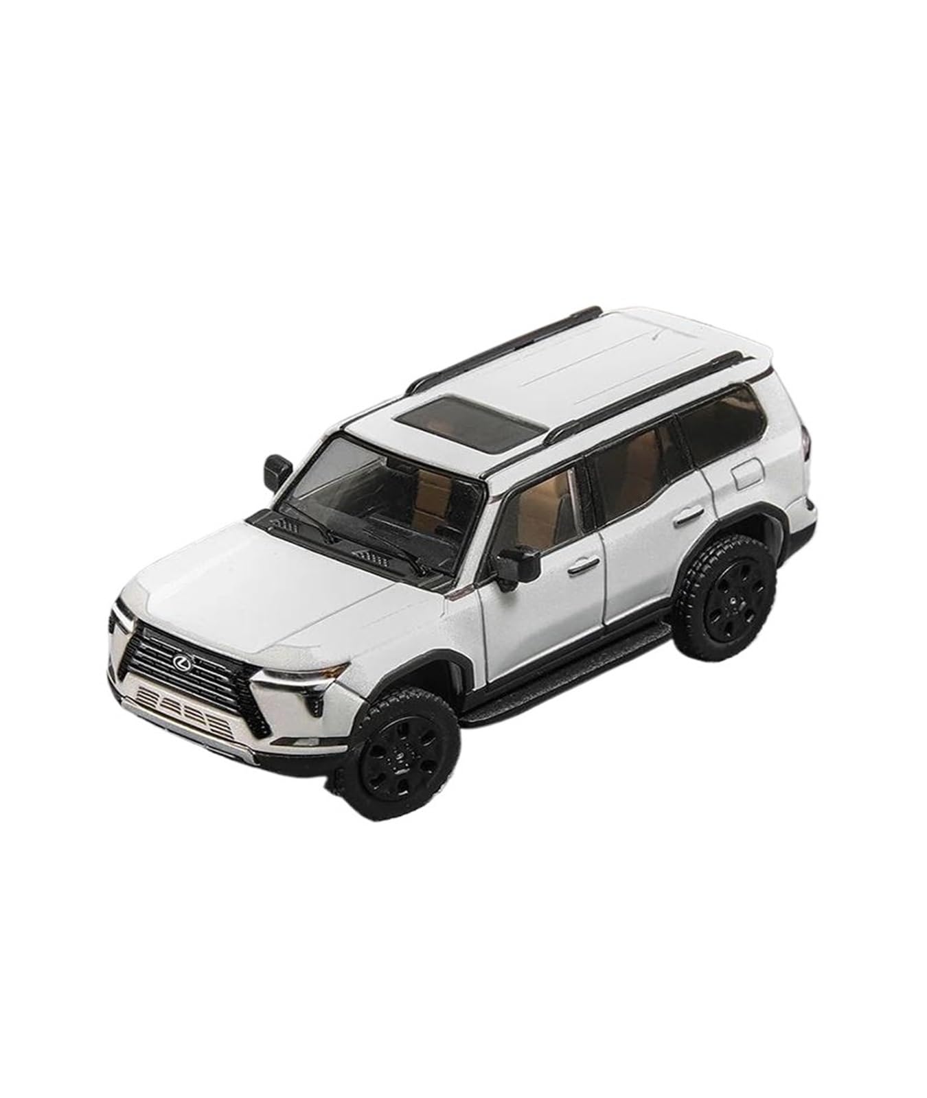 【新品】レクサス GX オーバートレイル＋ ホワイト 1/64 ミニカー Lexus GX550 Over Trail + (w/Accessory) Diecasttalk Exclusive