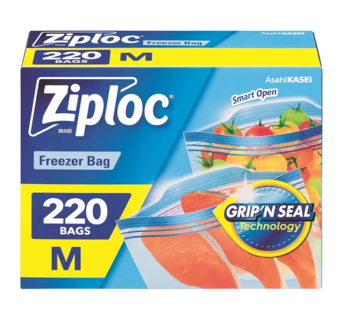 Amazon.co.jp: 【大容量】ジップロック ダブルジッパー フリーザー用