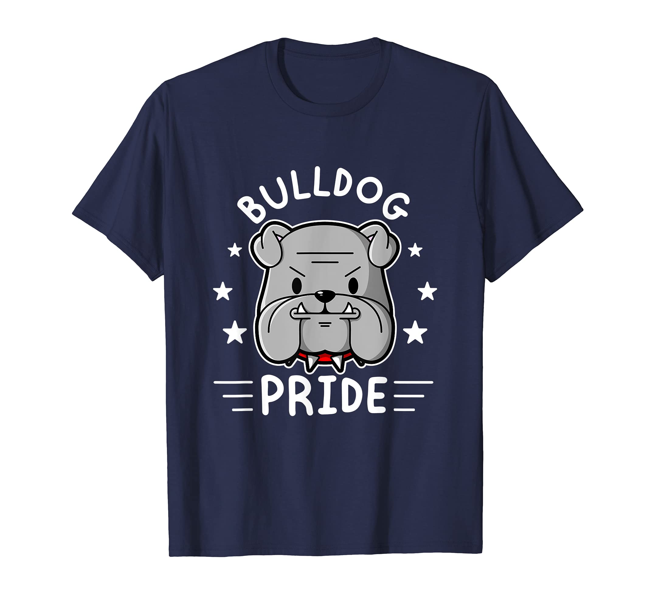 Team Spirit Bulldog Pride And LoyaltyBulldog Mascot Shirt English Bulldog Pride And Loyalty T-ShirtOEKO-TEX STANDARD 100
