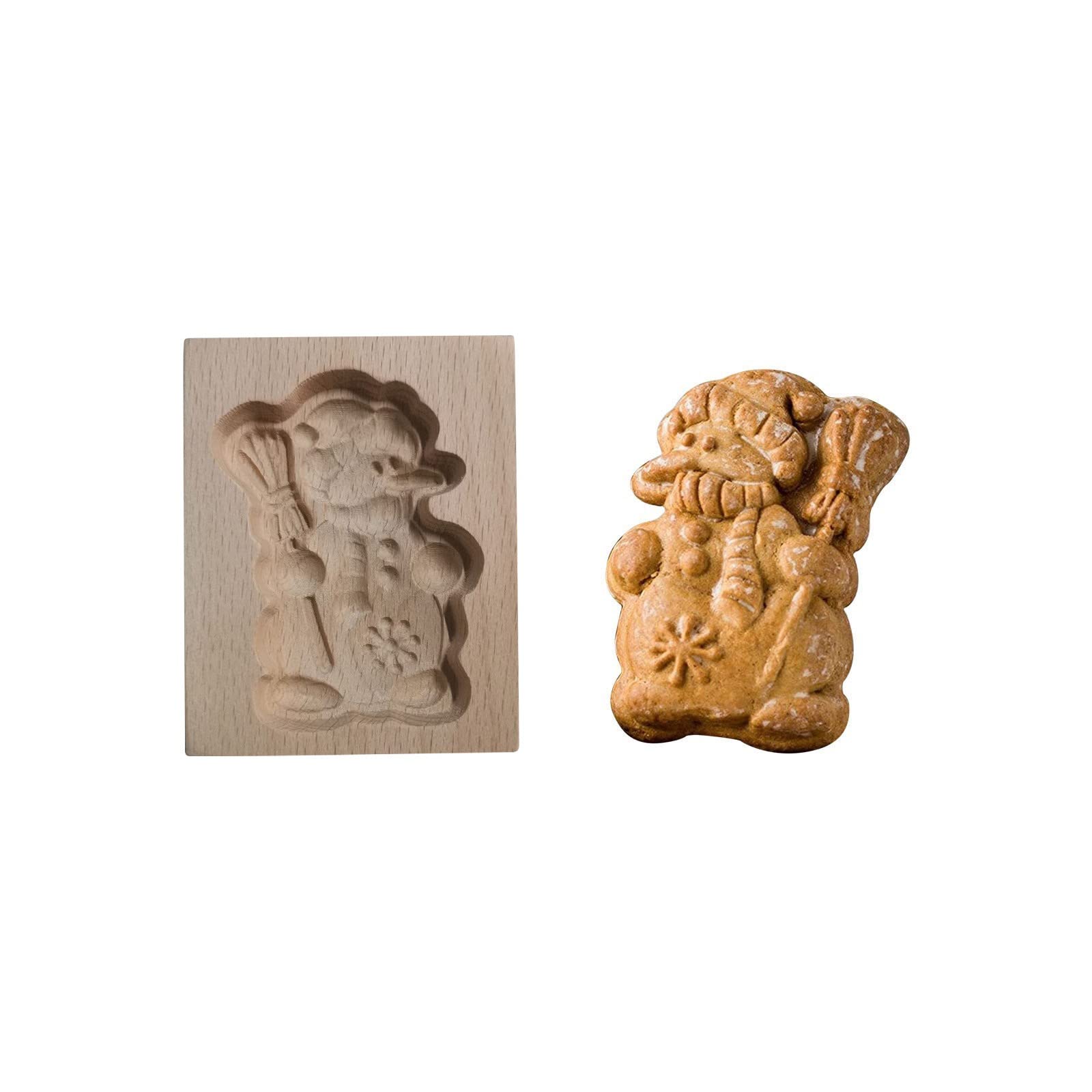 Keksausstecher, Keksformen aus Holz, Kekse, 3D-Backform, Keks-, Pressstempelformen, DIY-Keksstempel, Prägung, Basteln, Dekorieren, Backwerkzeug