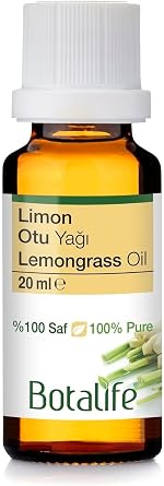 Botalife 100% Pure Natural Lemongrass Oil 20 ml Ispartamane,6382528463816