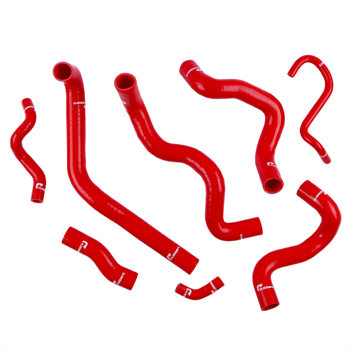 VLOCEMNYE Silicone Radiator Hose For BMW Mini Cooper S R56 1.6 Turbo 2006-2013 models 3 LAYER 4.5MM (RED)