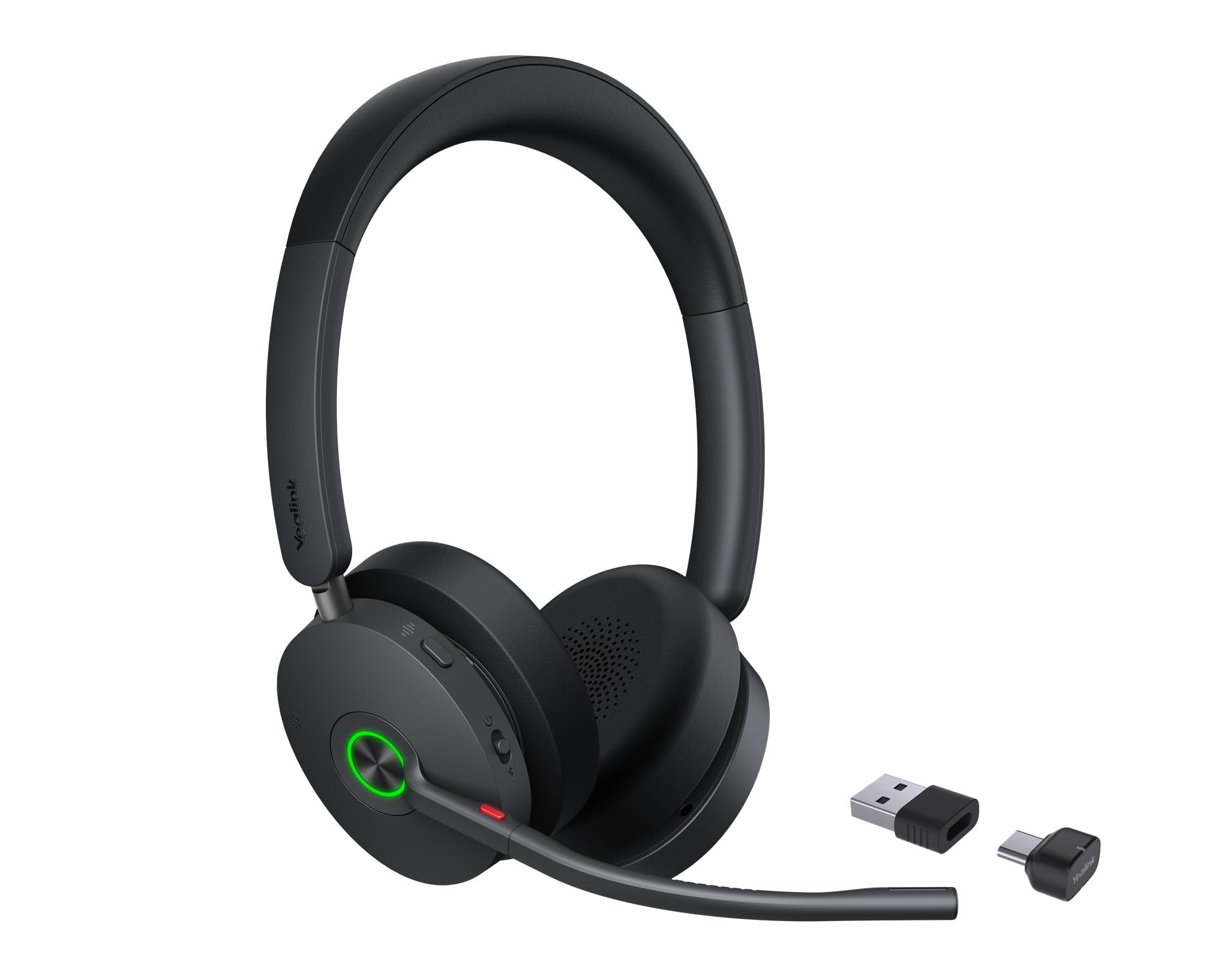 Yealink Headphone 1208680 BH74 with Stand UC USB-C/A Bluetooth Wireless Headset Teams Certified Retail