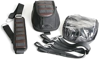 Sacoche De Réservoir Rétro Moto Gilet Sac Vintage | Sac à dos magnétique for bagages de moto avec sangle(Brown)