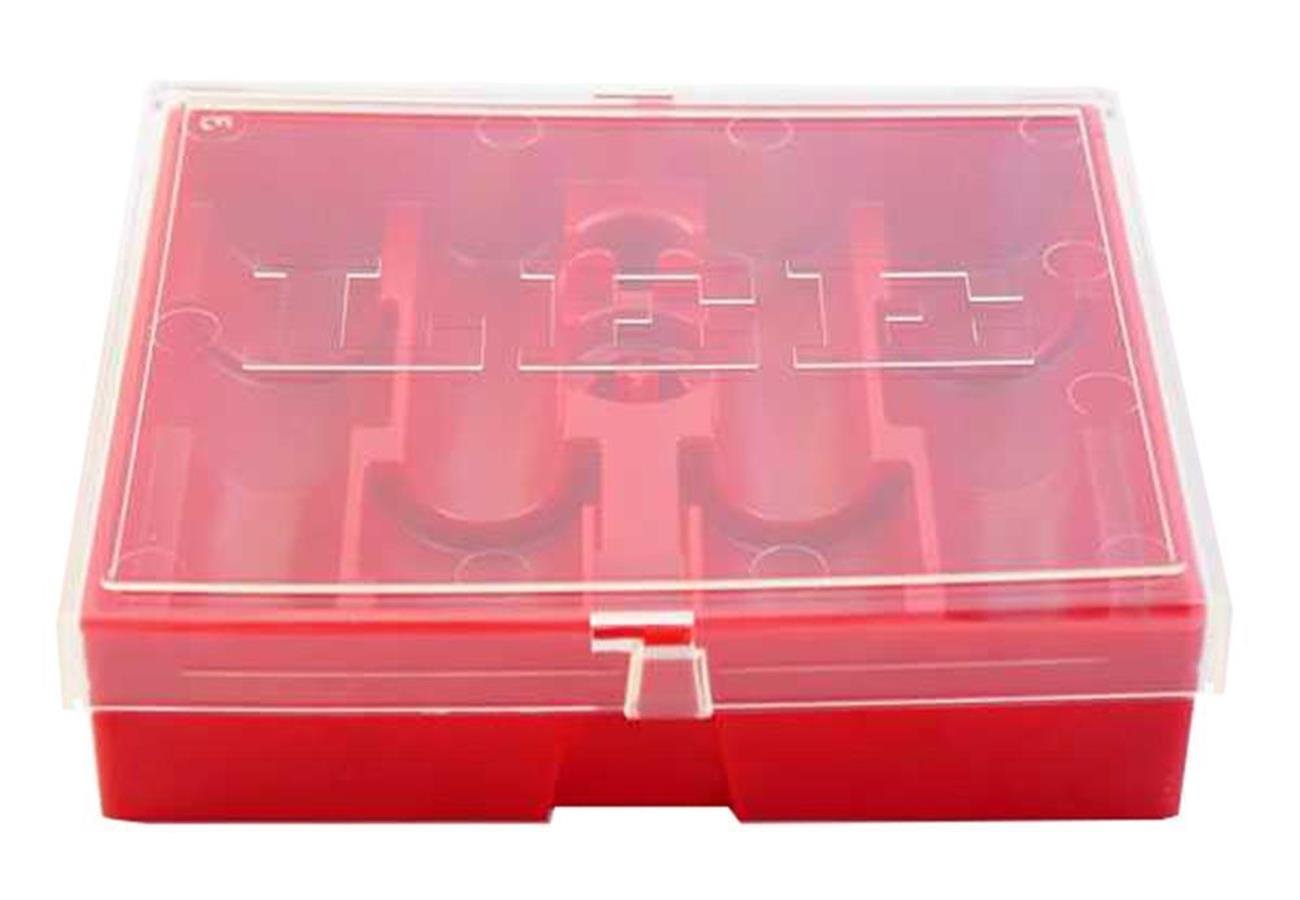 Lee Precision 90422 Box for 4 Dies, Red, One Size