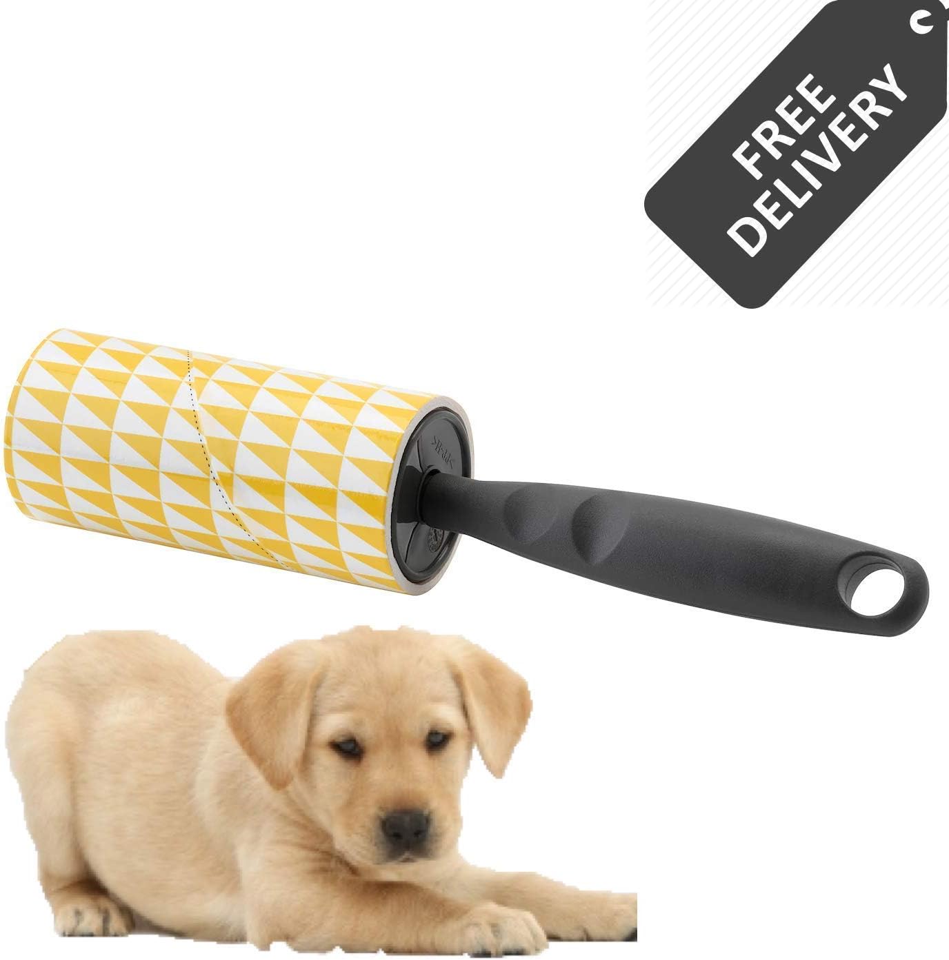 Ikea Lint Roller Removed Animal Hairs, Dust and Fluff from Garments, Furniture and Car Seats, 40 Sheets, Total Length 7.5 Meter