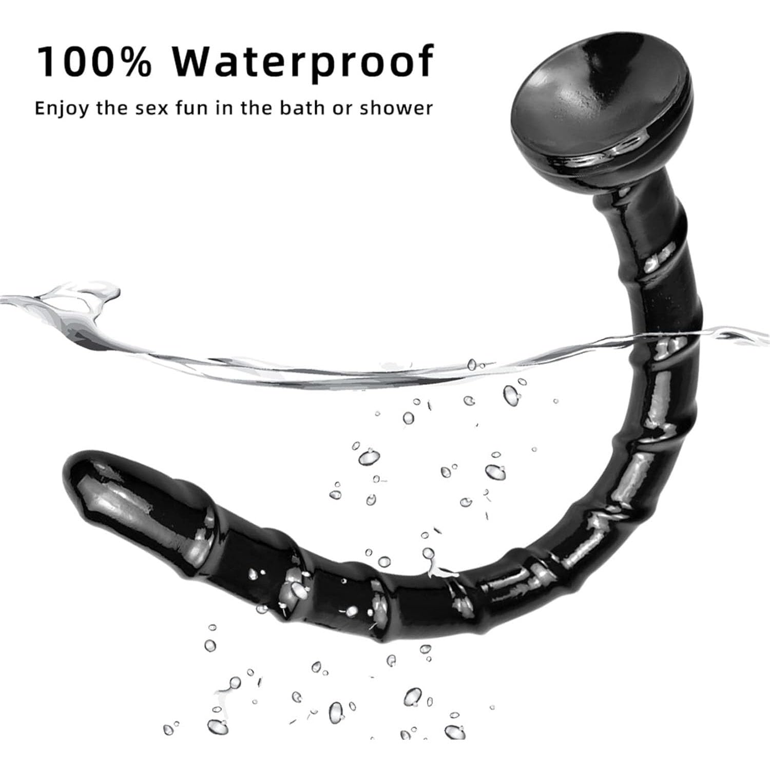 Dildo Anale XXL Super Lungo 85 Cm Fallo Realistico Con Base A Ventosa Per Principianti Anali, Plug Anale In Silicone Butt Plug Ano Vaginale Masturbazione Grande Giocattolo Anale, Nero
