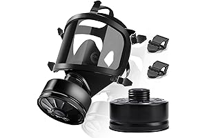 Full-Face Gas Mask: Ultimate Survival Shield Against Chemical, Nuclear, and Radiation Threats