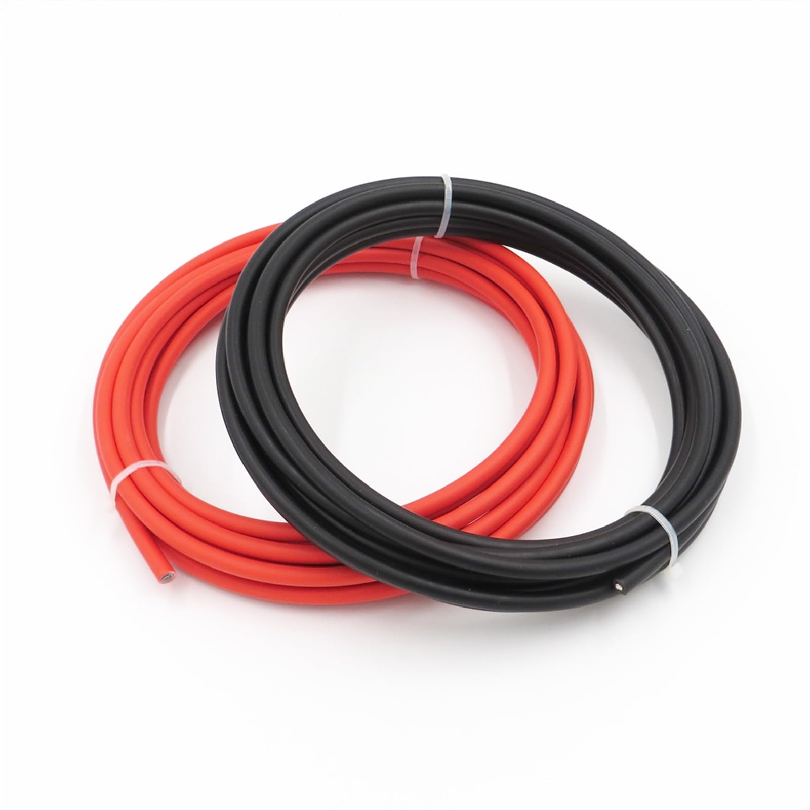 Outdoor Extension 1 Pair Black Red Extension Cable Solar Panel Insulated Wire 16AWG to 2.5AWG 6AWG 8AWG 10AWG 12AWG 14AWG Solar Panel System Solar sheathed(Size:15Meter,Color:14AWG 2.5mm2)