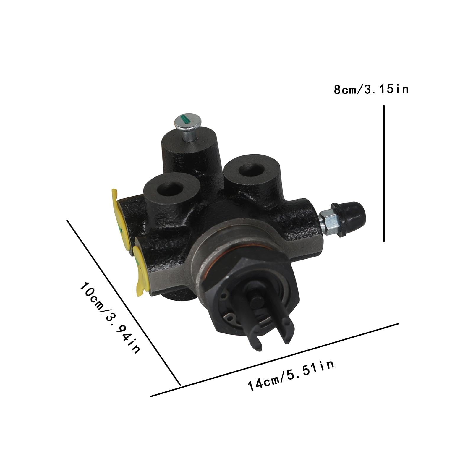 F Fityle Valvola Sensore Carico Freno Sensore Freno Proporzionale Ricambio Auto Robusta in Metallo Accessorio Pratico per Veicoli Automobilistici Adatta per