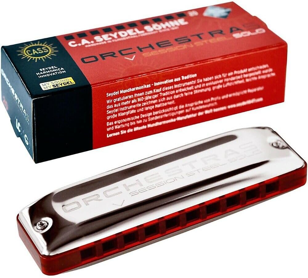 SeydelORCHESTRA S Session Steel Harmonica Key of Low C