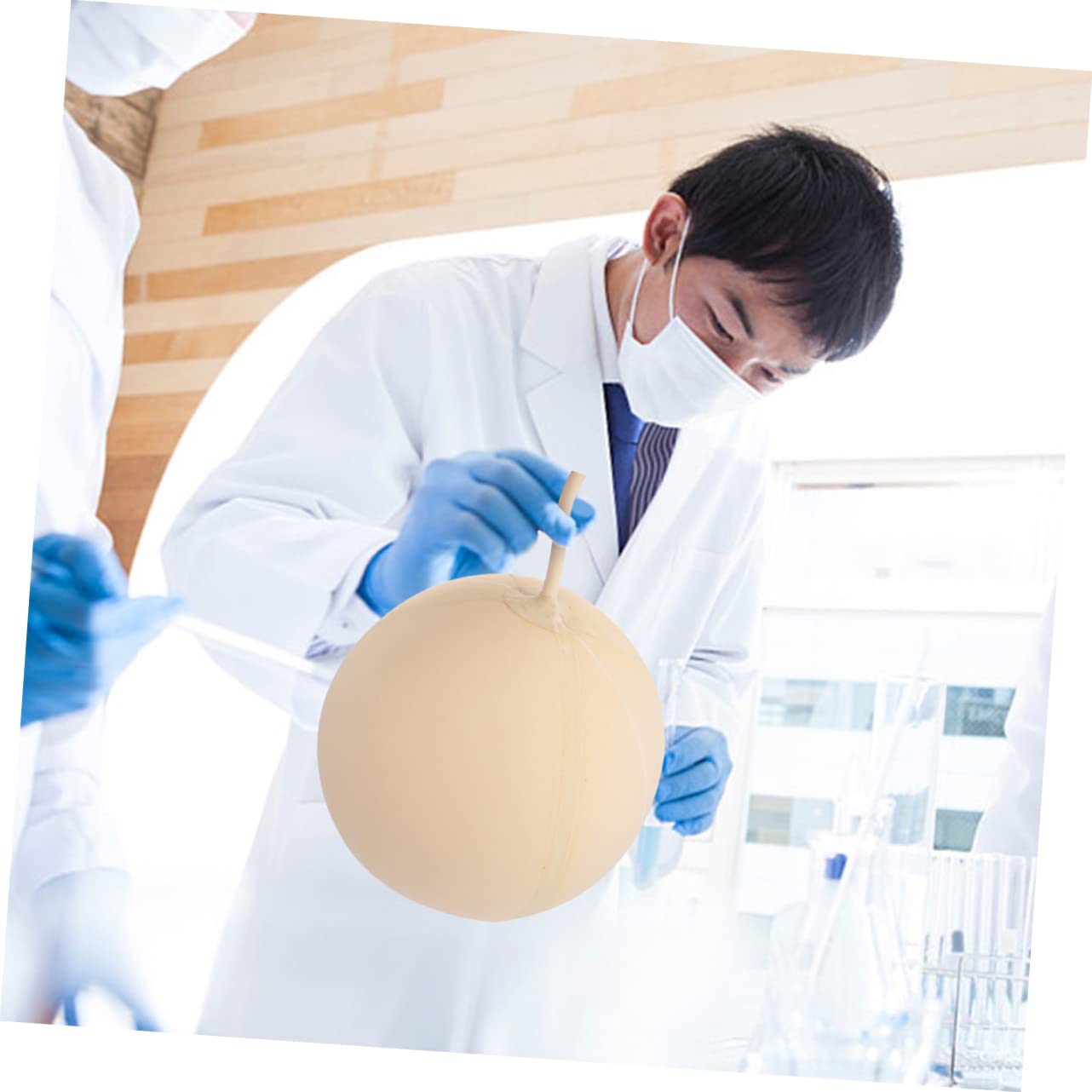 SOLUSTRE Campionatore Di Gas Riutilizzabile Naturale Con Sacca Per Campionamento Strumento Di Campionamento Pratico Per Laboratori e Attività All Aria Aperta