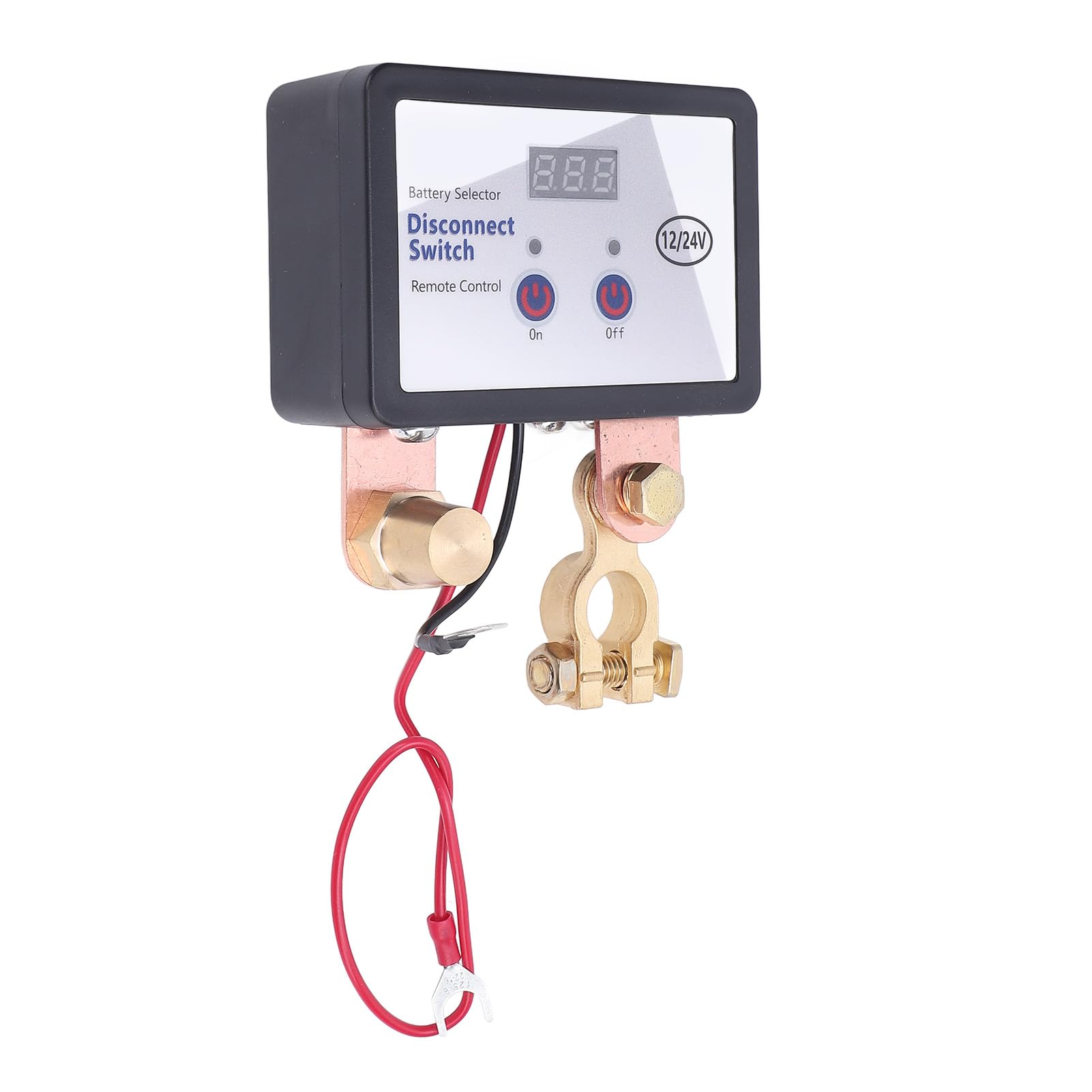 Sxhlseller Interrupteur de Déconnexion de Batterie Principal, Télécommande 12V 24V 240A |Coupure de Courant pour Camion, Bateau, Voiture