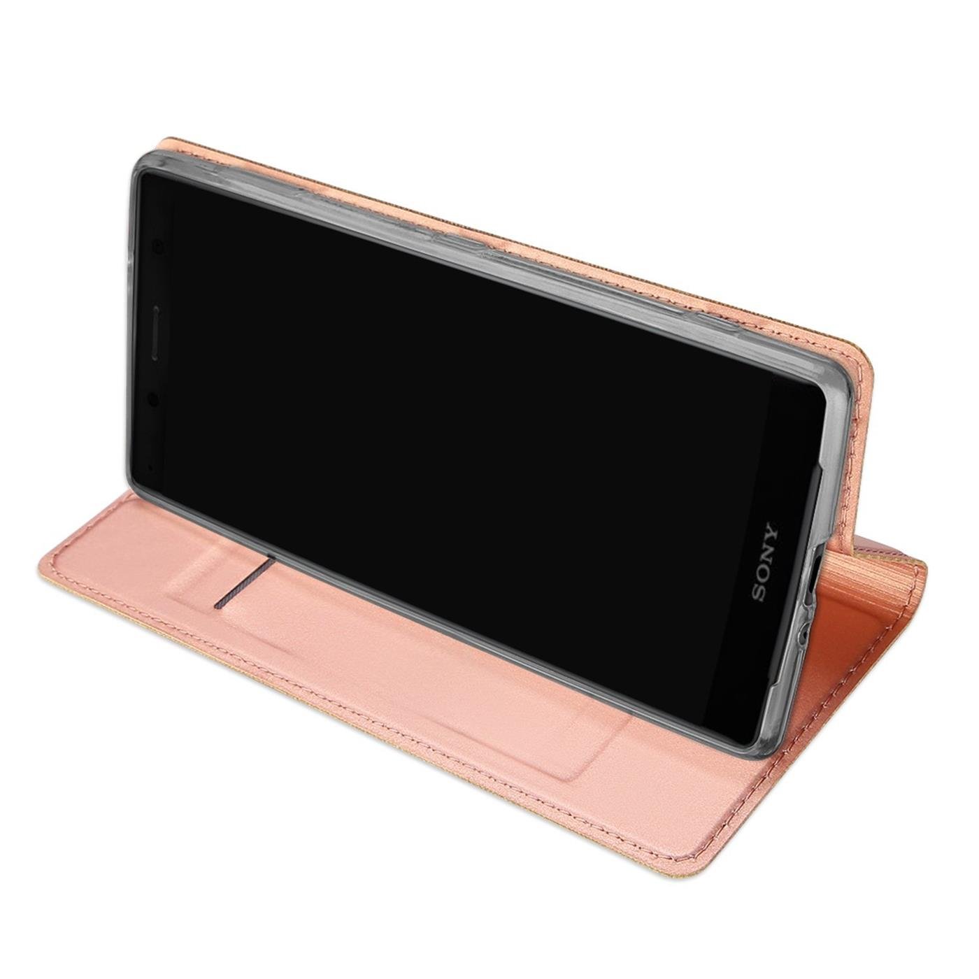 Verco Case compatible with Sony Xperia XZ2 Compact, Flip Wallet Cover with Magnetic Closure for Xperia XZ2 Compact Phone Case - Image 3