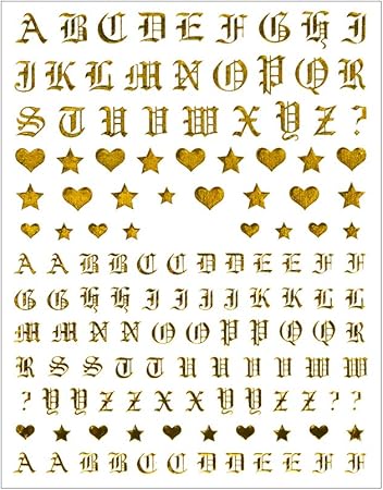 Amazon ネイルシール フォントシール ホワイト シルバーアクセサリー 英字 英語 ロゴ 数字 アルファベット Iro Gel シール ステッカー 通販