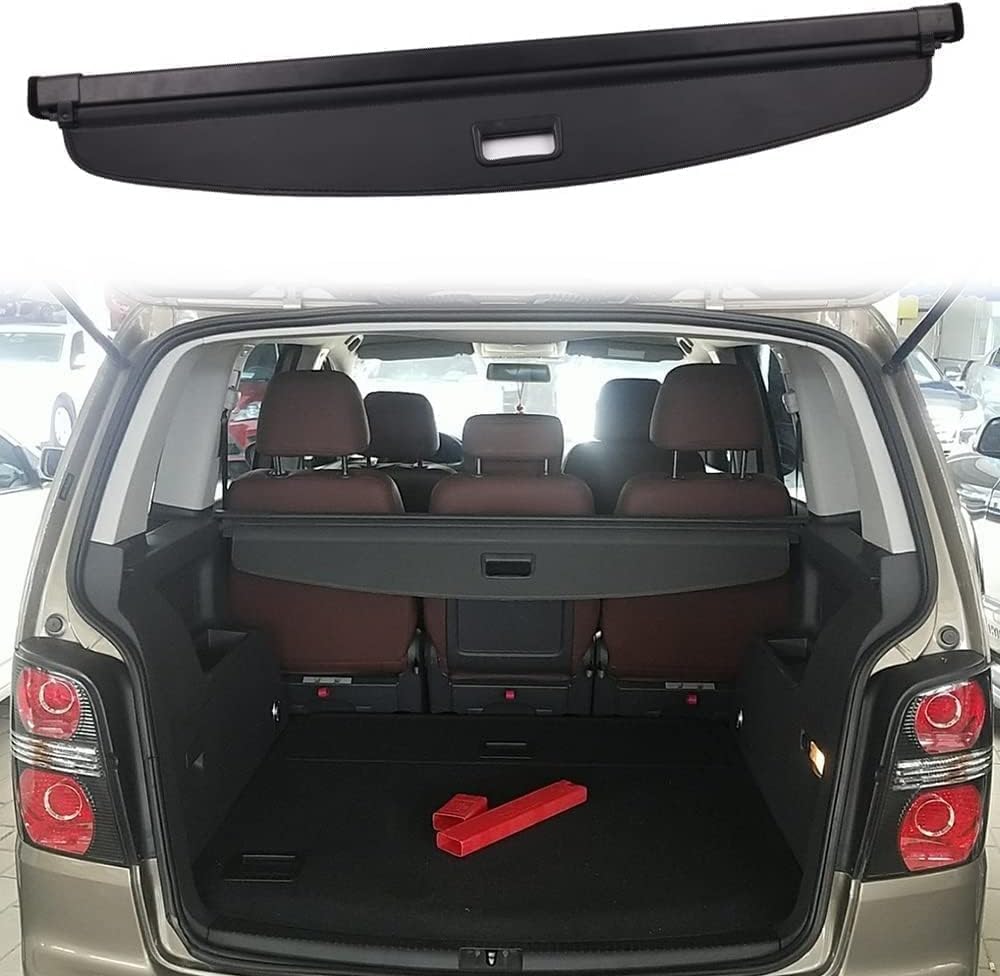 Cubierta retráctil de maletero para VW Touran 2006-2016: seguridad visual