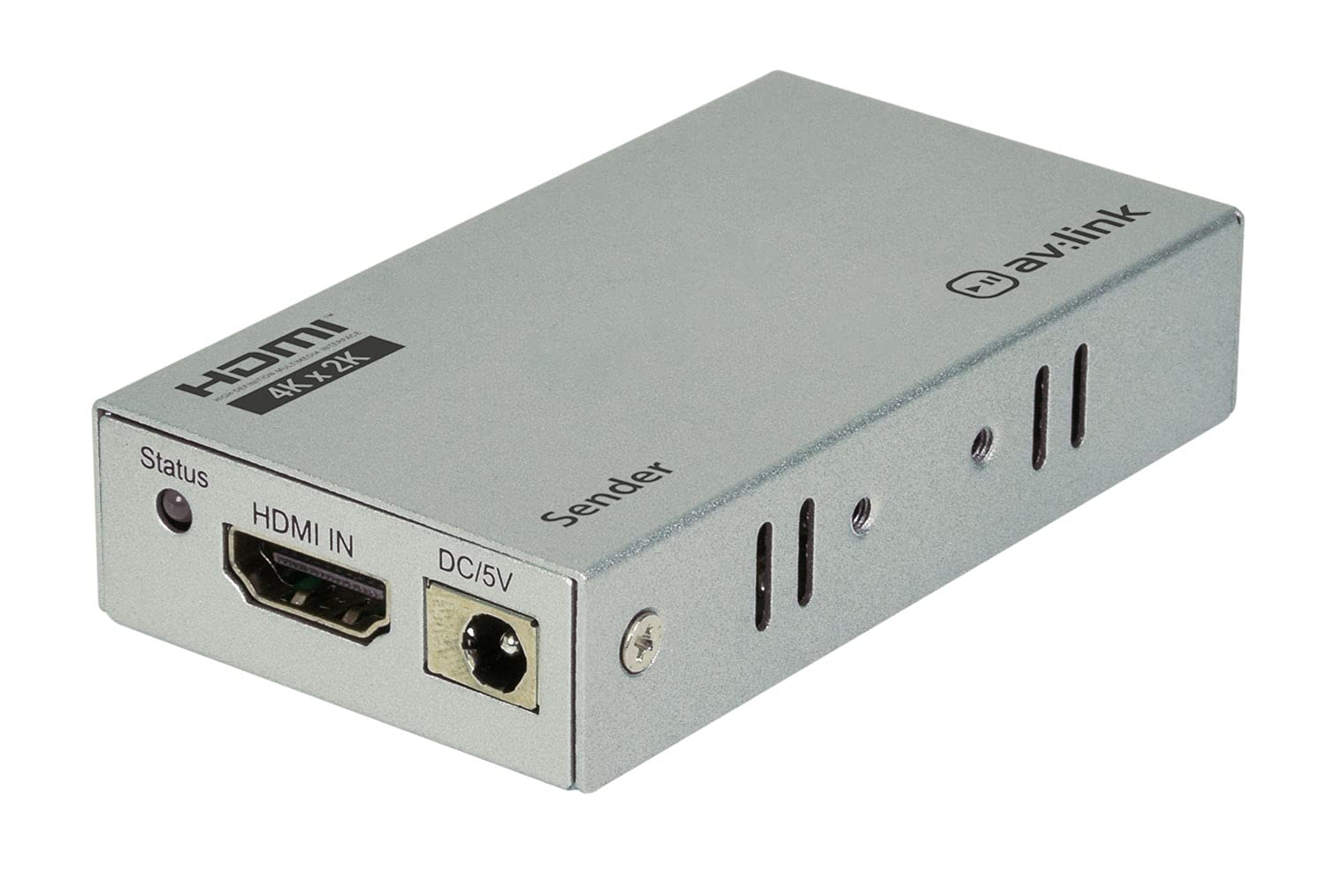 AV:Link Ultra HD 4K HDMI Extender sobre un solo cable Cat5e/6 hasta 100 metros, función IR incorporada que permite el control