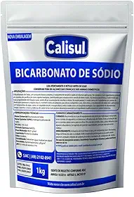 Bicarbonato de Sódio 1kg - Premium Extra Fino - Embalagem Zip Lock