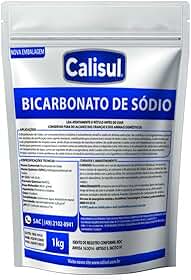 Bicarbonato de Sódio 1kg - Premium Extra Fino - Embalagem Zip Lock