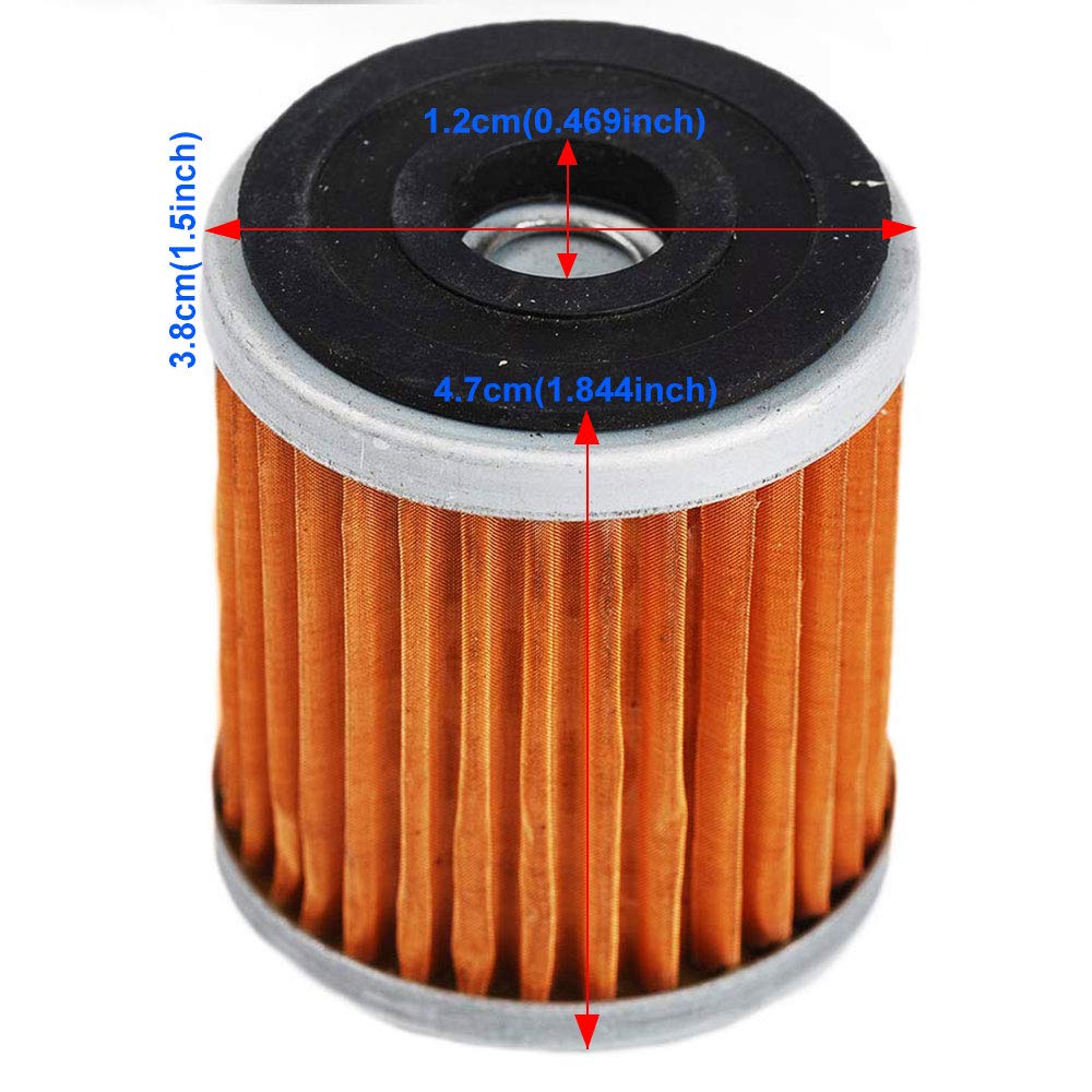 K&N Powersports Filtre à Huile - Cartouche 38x47mm