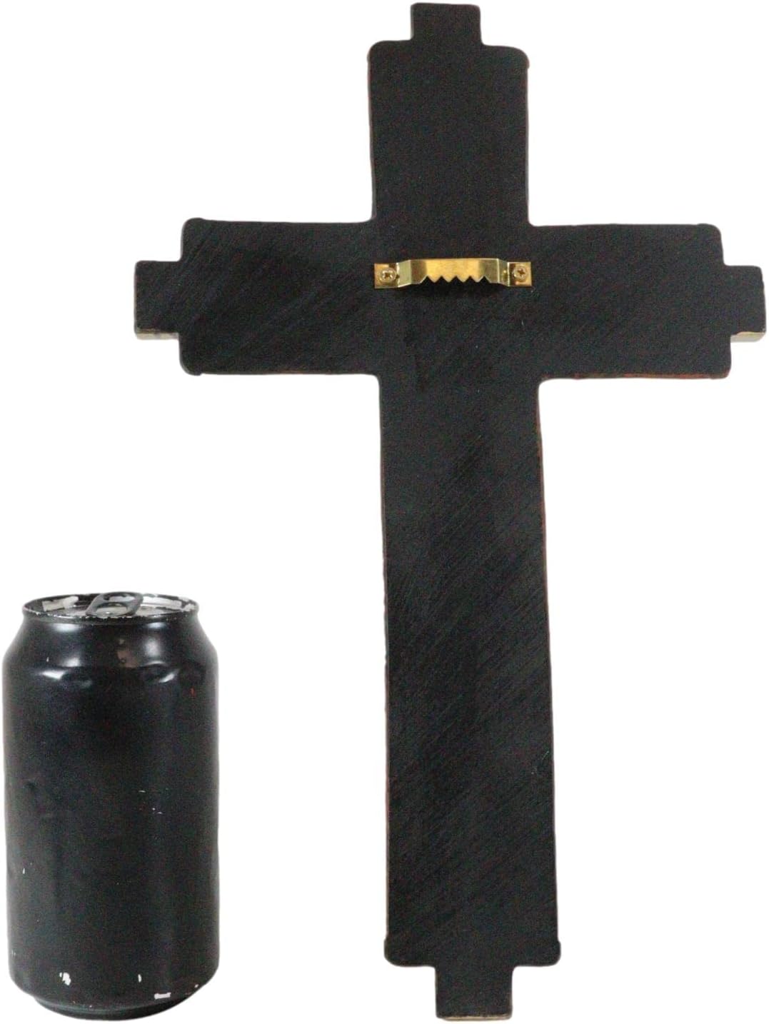 Ebros Gift Rustic Western Celtic Knot Scrollwork Faux Tooled Leather Multiple Layered Wall Cross Decor Plaque 12" H Inspirational Accent Decorative Crosses