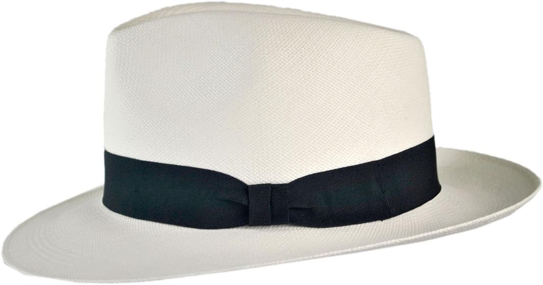Elegant Panama Straw Fedora by Jaxon Hats - Image 3