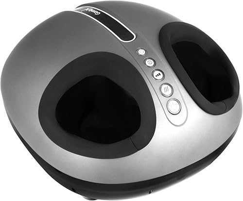 Shiatsu - Masajeador de pies, 3 intensidades diferentes, uso ajustable, temporizador de apagado automático, masaje de talón con compresión de aire