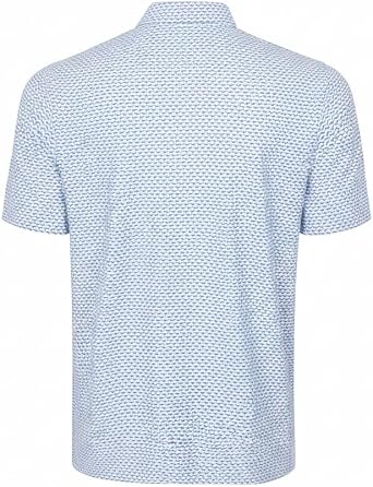 Greg Norman ML75 Fairway Drive Button-Down Collar Polo, Regular Fit, Golf, Embroidered Logo, Casual, Men's